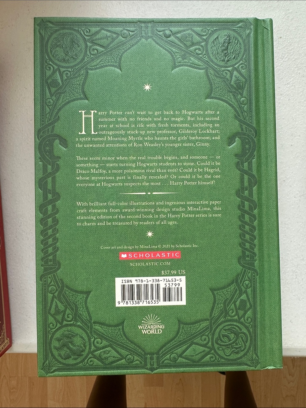J.K. Rowling Harry Potter Hardcover Collector Set - Red, Green, Blue Editions - Picture 6 of 7